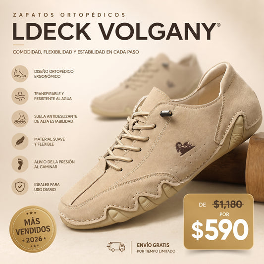 Zapatos Ortopédicos LDeck Volgany - Máxima Comodidad, Flexibilidad y Soporte Todo el Día