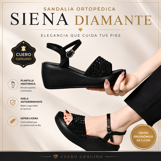 Sandalias Ortopédicas Diamante Siena