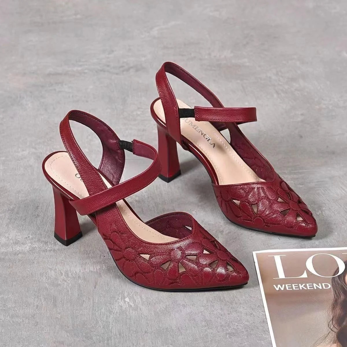Sandalias Ortopédicas Verona - Tacón Alto y Diseño Ergonómico