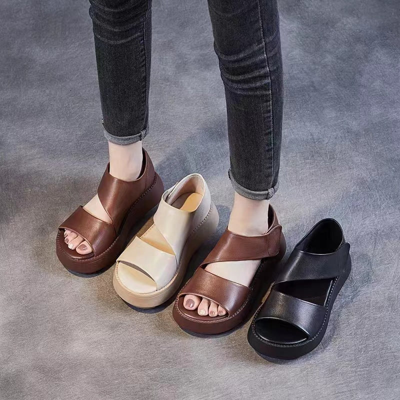 Sandalia Ortopédica Paris - Plataforma Alta y Diseño Ergonómico