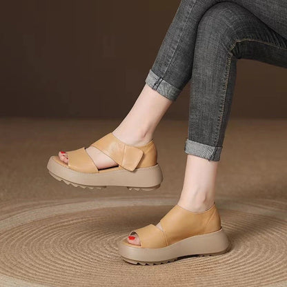 Sandalia Ortopédica Paris - Plataforma Alta y Diseño Ergonómico