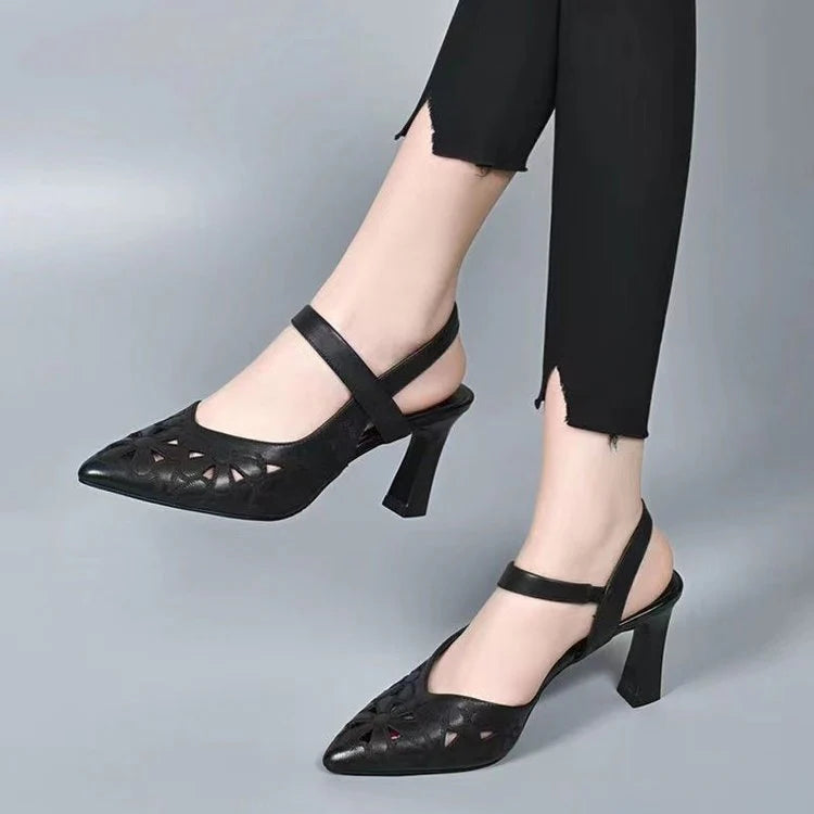 Sandalias Ortopédicas Verona - Tacón Alto y Diseño Ergonómico