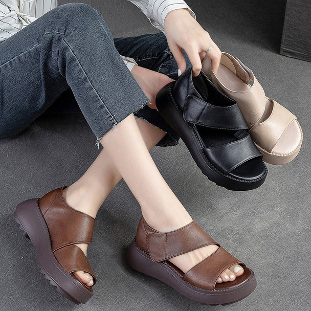 Sandalia Ortopédica Paris - Plataforma Alta y Diseño Ergonómico