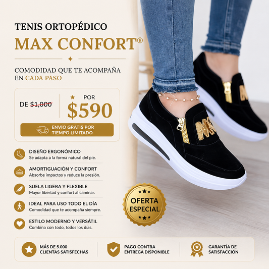 Tenis Ortopédico Max Confort